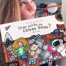 Livro "Onde estão as coisas boas?" por Bianca Mól