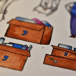 Printi e Garota Desdobrável